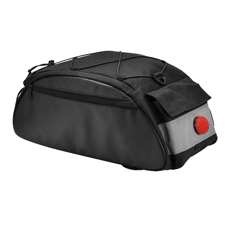 New Bicycle Bag Shockproof Bike Saddle Bag with Rear Light Cycling Rear Seat Shoulder Bag With Tail Light MTB Bike Accessories New Bicycle Bag Shockproof Bike Saddle Bag with Rear Light Cycling Rear Seat Shoulder Bag With Tail Light MTB Bike Accessories
