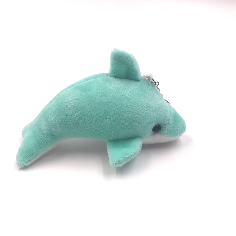 1 шт. 11 см мягкий милый мини мультфильм DIY чучело дельфина брелок животных