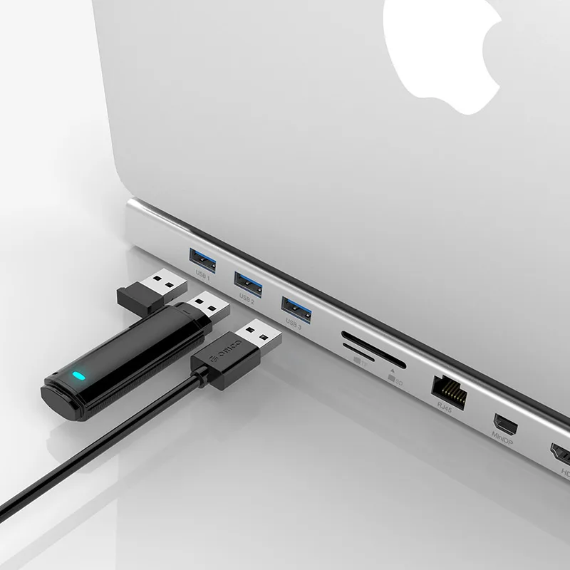 Тип c док-станция для macbookpro Apple компьютер конвертер usb-c расширения док-станция для 11-in-1 ноутбук для расширения рассеивания тепла