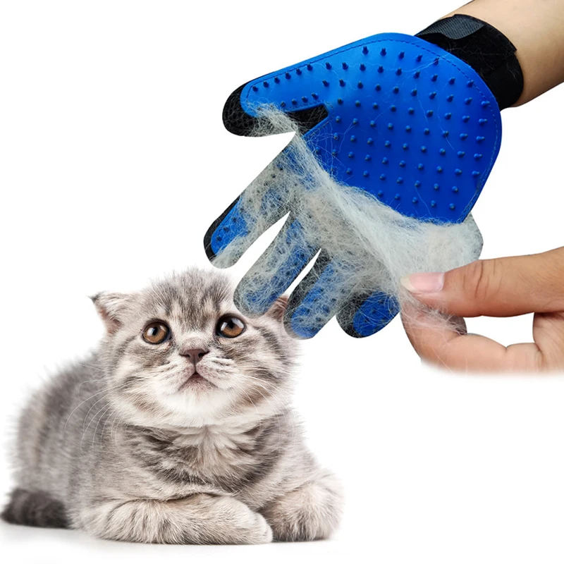

Shedding Glove For Cat Pet Grooming Tools Comb For Cat Hair Remove Cat Brush For Massage Pet Supplies Accessories