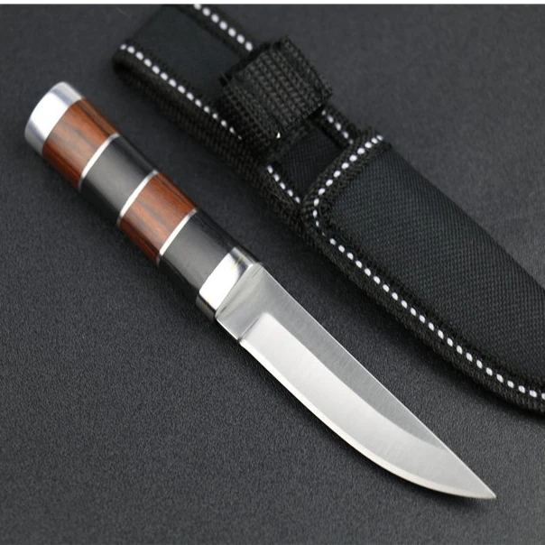 

Mini fixed blade fighting knife camping survival pocket knives outdoor hunting PortableTactics EDC diving tools the best gift