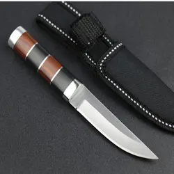 Мини фиксированным лезвием боевой нож кемпинг выживания карманные ножи Открытый Охота portabletactics EDC Дайвинг инструменты лучший подарок