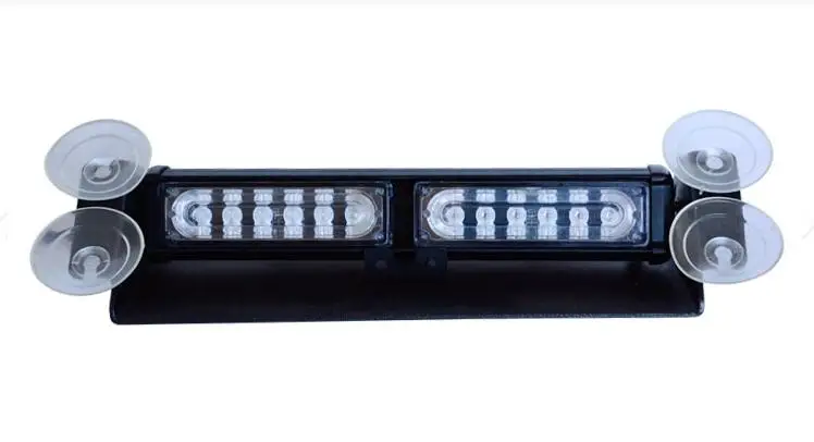 

Higher star DC12V 12W Led police warning lights,Windshield warning lights,emergency lights,strobe light,18flash pattern