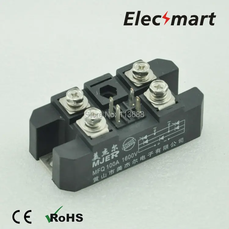 

Single-phase Control Bridge/Single-phase Semi-control Bridge module MFQ100A1600V
