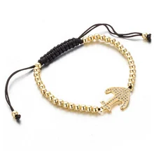 Новинка, модный серебряный якорь золотистого цвета, браслеты для мужчин, очаровательный браслет на цепочке, мужские металлические спортивные крючки, ювелирные изделия для женщин