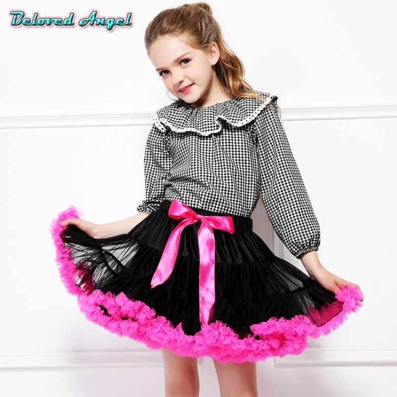 Girl Tutu Skirt Party Wedding Christmas Ball Gown Girls Pettiskirt Baby Girls Summer Clothes for