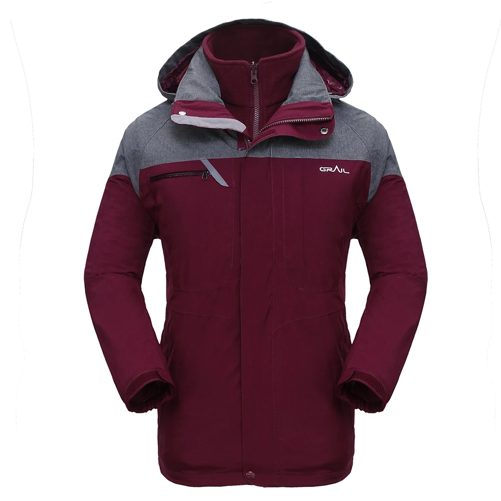 سترات التزلج سترة مزدوجة طبقة الكأس 3in1 طبقة واقية على الجليد مع انفصال الصوف الداخلية M2105A سترات التزلج سترة مزدوجة طبقة الكأس 3in1 طبقة واقية على الجليد مع انفصال الصوف الداخلية M2105A