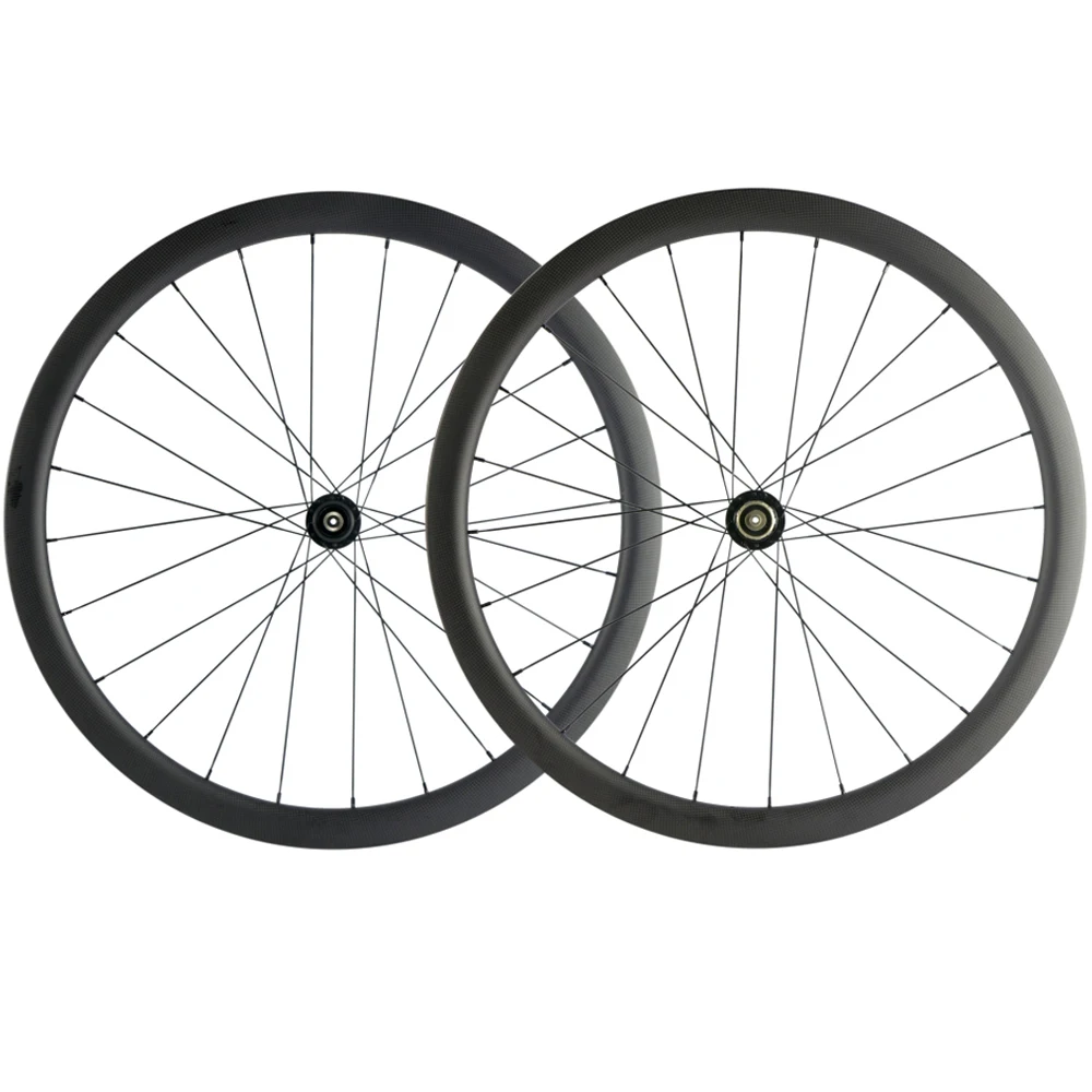 Clearance 700C Road Disc Brake 6 Bolt Hubs 30mm 40mm 45mm 55mm Carbon Clincher  Carbon Bike Bicycle Disc Wheelset Cyclocross Wheels 2
