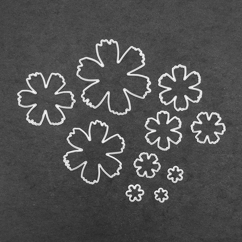  Flower Metal Cutting Dies Scrapbooking Die DIY Craft Cut Die Photo Invitation Cards Making Cut Dies - 32888345789