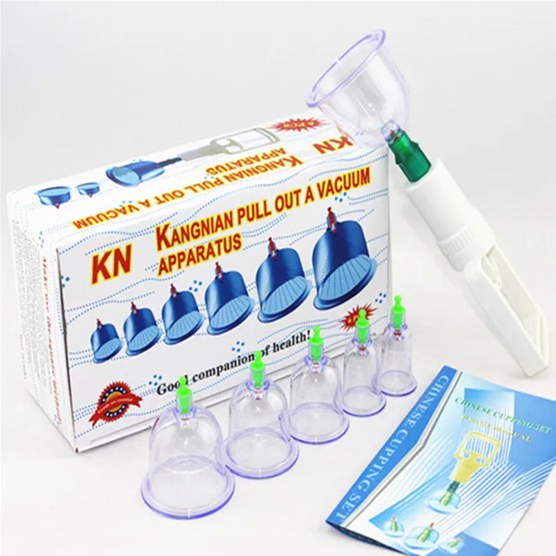 Pull Out A Vacuum Apparatus 6pcs Household Cupping Device Therapy Relax