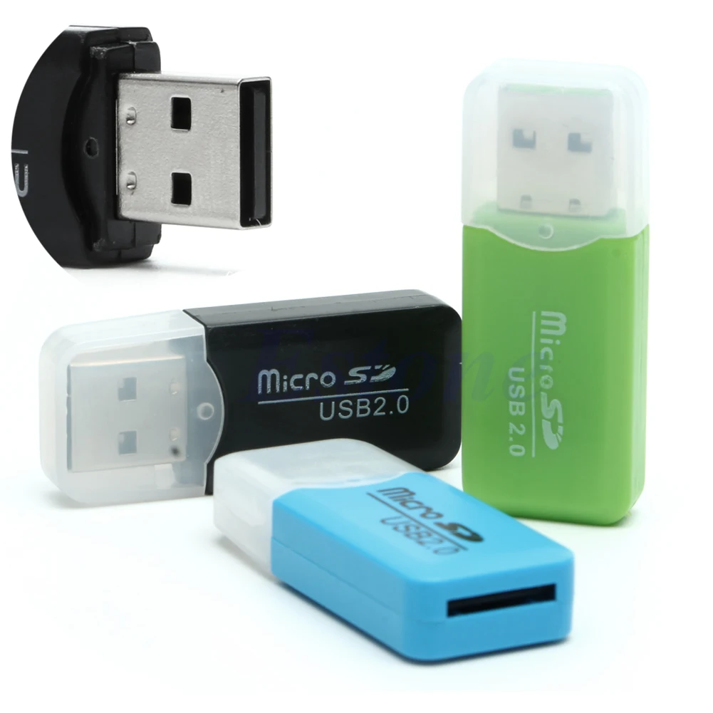 

1PC USB 2.0 High Speed Micro SD TF T-Flash Memory Card Reader Adapter Fr 16G 32G