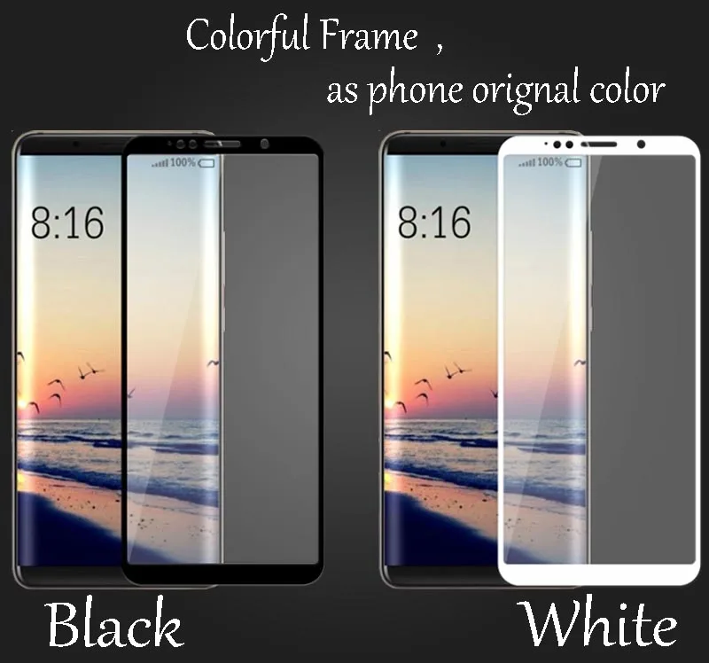 Закаленное стекло с полным покрытием для Xiaomi Mi 6X 2 шт. защитная пленка экрана Mi6X A2