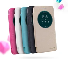 NILLKIN Искра супер тонкий кожаный чехол Luxury Brand флип чехол для Asus ZenFone Идти ZC500TG ZB452KG с Розницу Пакет