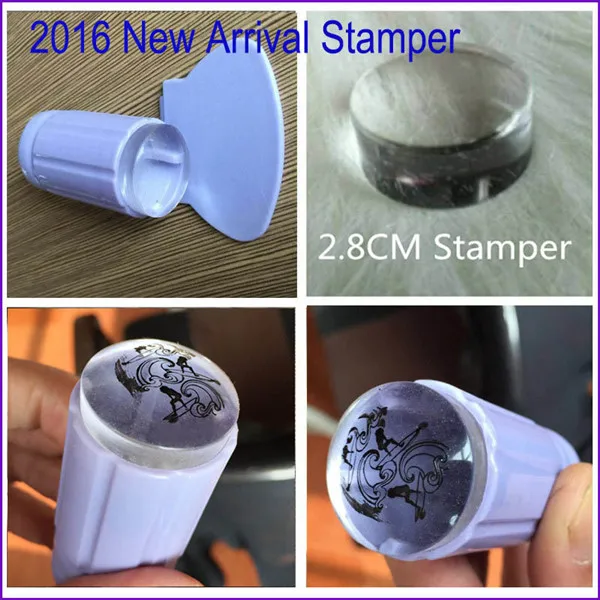 3 цвета stamper Прозрачная силиконовая печать/печать для DIY дизайн ногтей инструменты прозрачная печать скребок костюмы