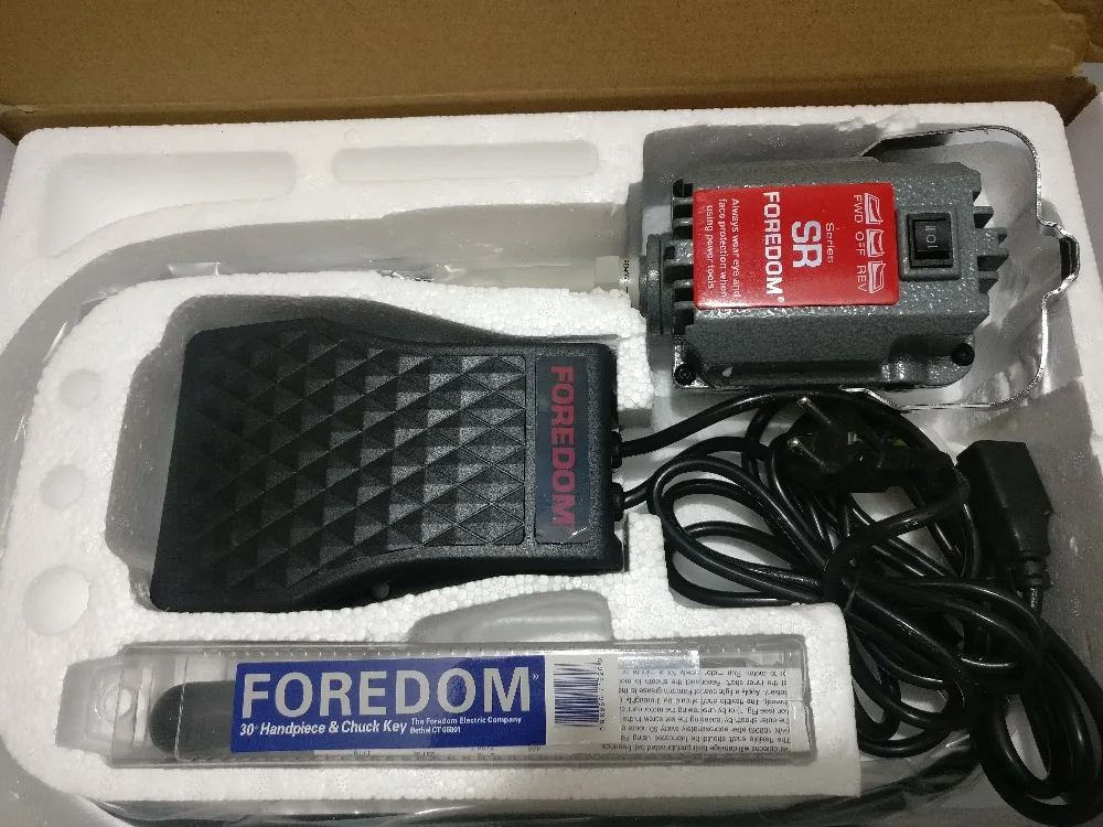 NEW FOREDOM SR FLEX SHAFT 1/6HP FLEXIBLE SHAFT MOTOR FLEXSHAFT ROTARY