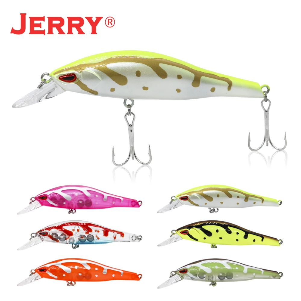 

Jerry 85mm 10.5g sinking minnow jerkbait hard plastic bait fishing lures pesca