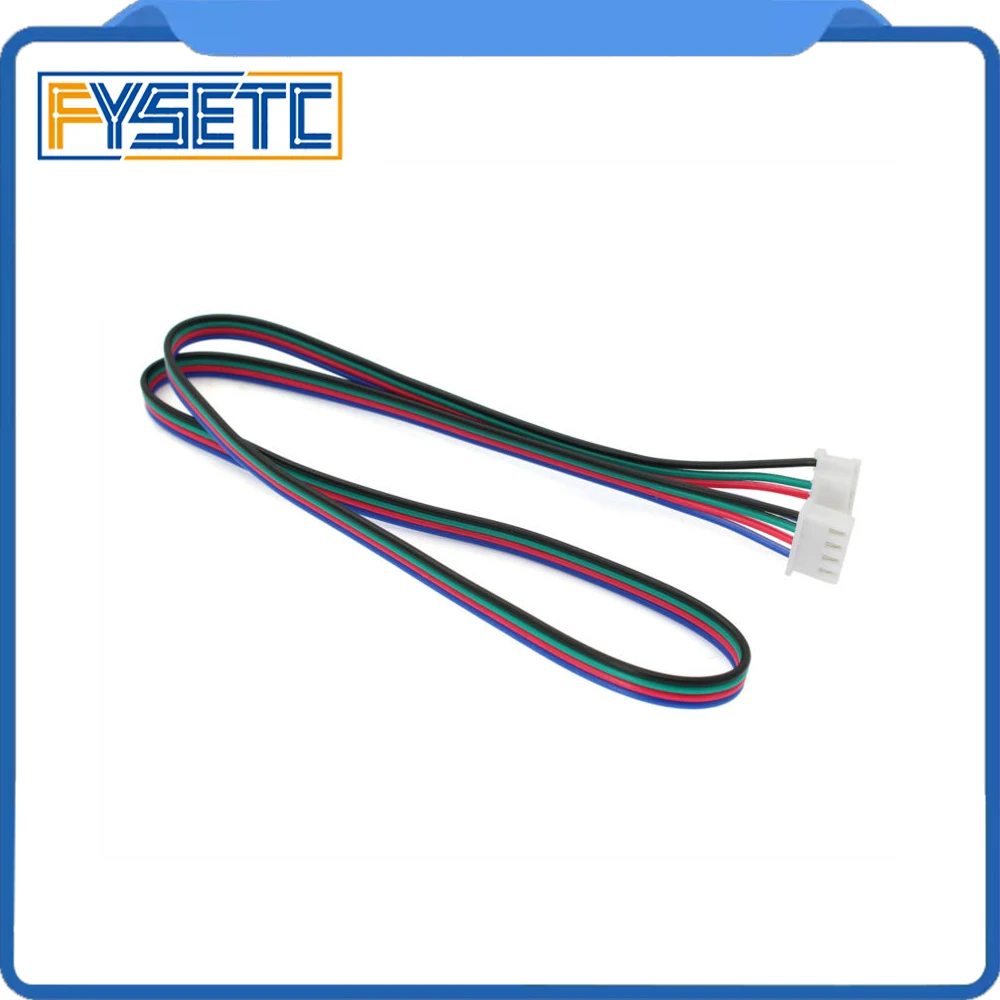 

10pcs DuPont line HX2.54 4pin 50cm or 80cm or 100cm to 6pin White Terminal Stepper Motor Cable For Stepper Motor 3d Printer