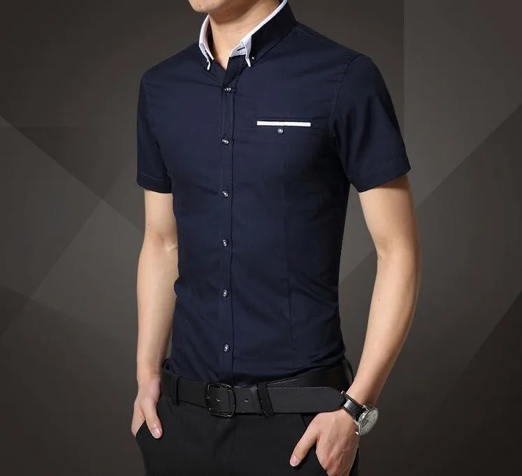 2017 г. Лидер продаж высококачественные мужские короткие-футболки с рукавами тонкий большие размеры M-5XL
