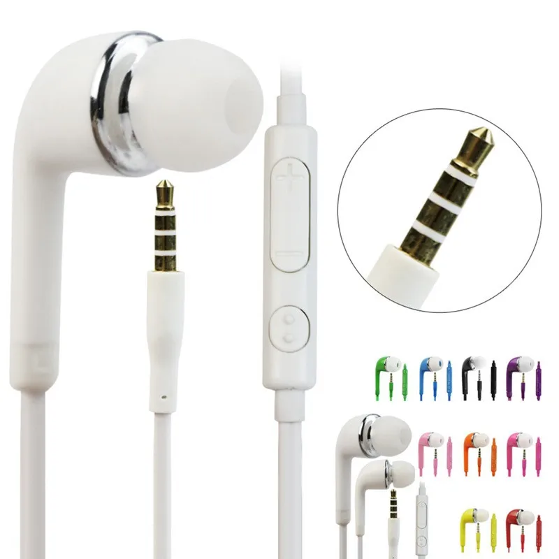 3.5mm Light Weight dual earbud hands-free In-ear Stereo Earbud Earphone Headset With MIC for any device with 3.5MM Jack