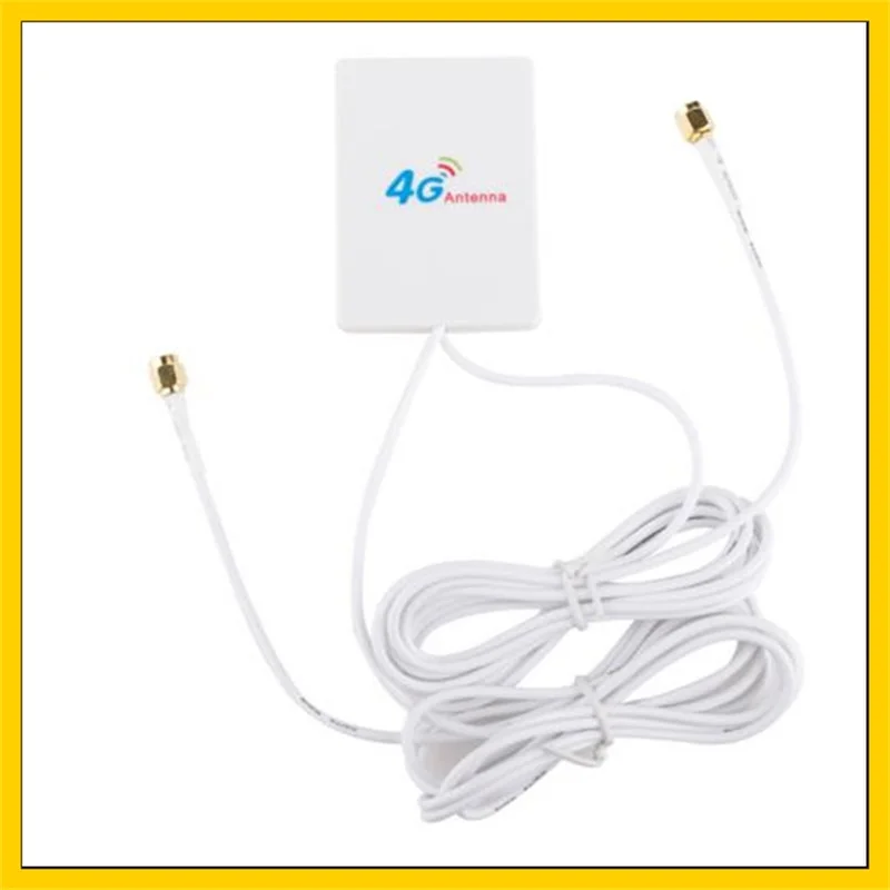 3g 4g Lte indoor Antenna 2* SMA male /2* CRC9/2* TS9 Connector Booster Mimo Panel Antenna+2M cable 3g 4g Lte indoor Antenna 2* SMA male /2* CRC9/2* TS9 Connector Booster Mimo Panel Antenna+2M cable