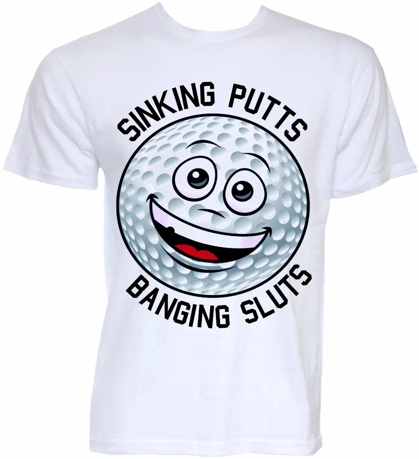 MENS FUNNY COOL NOVELTY GOLFer BALL SLOGAN JOKE RUDE GOLFING T SHIRTS