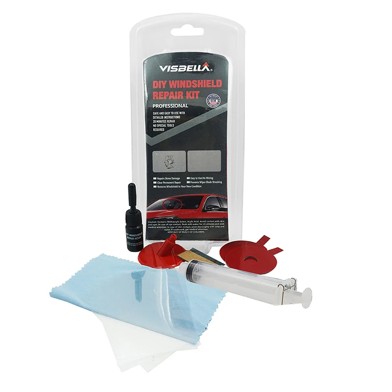 How to fix cracks in windshield