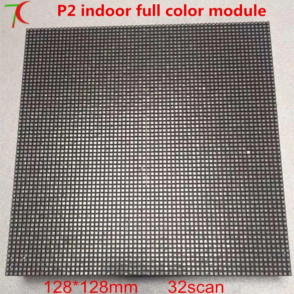 

128*128mm P2 indoor 32scan Ultra HD full color module,4K