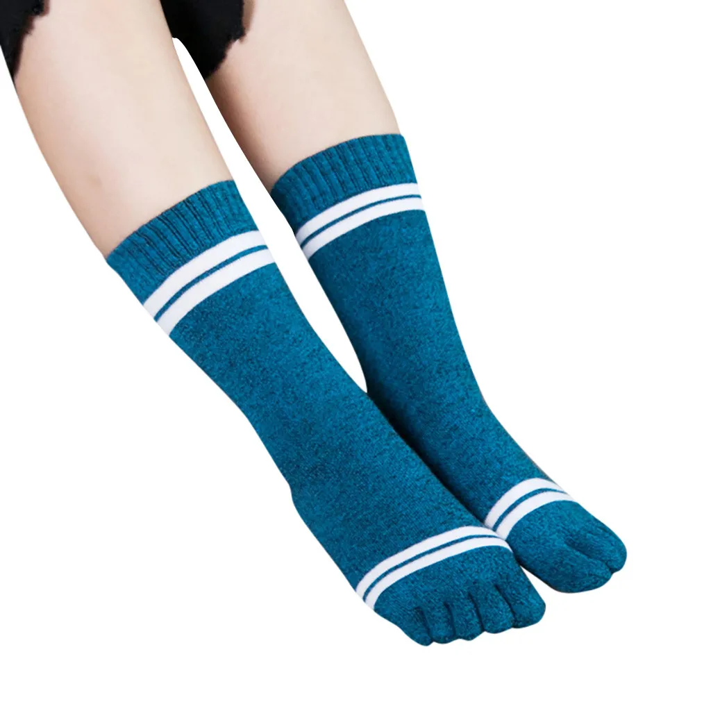 Женский носок с пятью пальцами s 1 пара женские разноцветные носки с принтом носок с пятью пальцами теплые забавные грелка носок 1,81