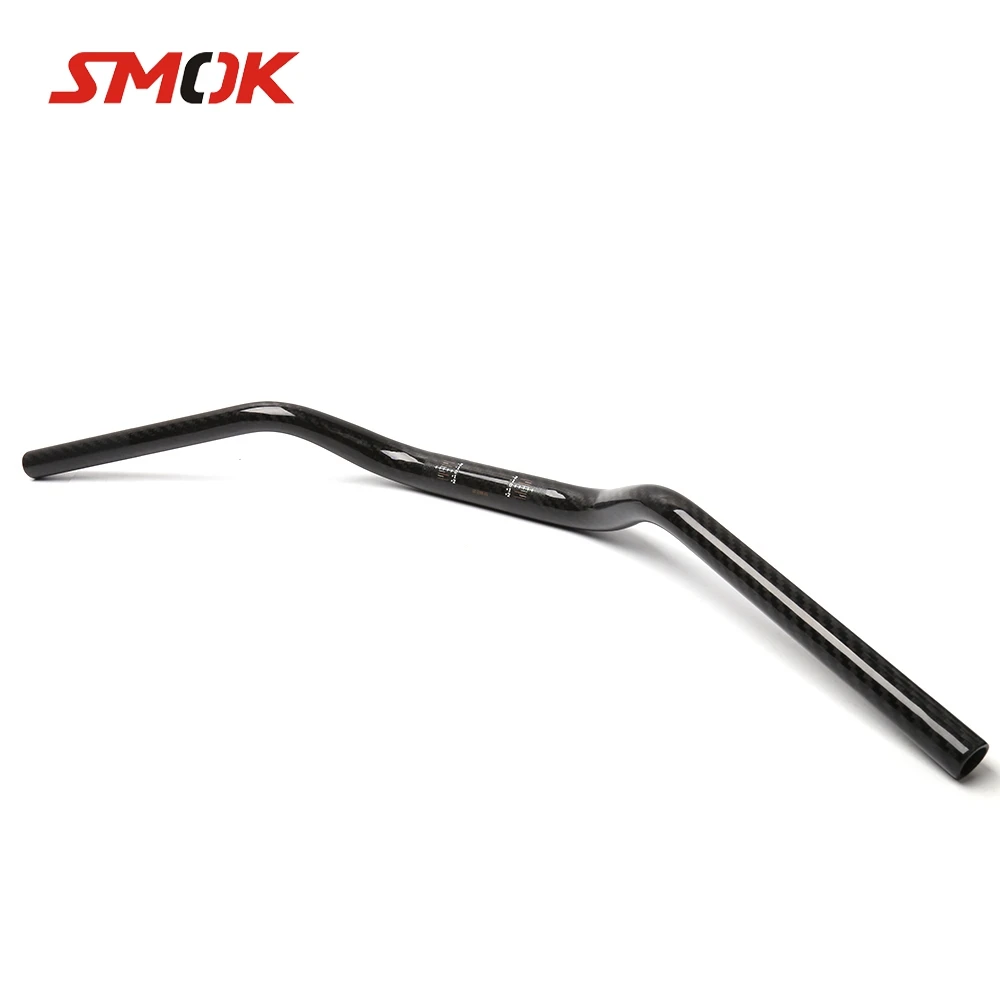 Universal 28mm 72cm Motorcycle Carbon Fiber Handle Bars Handlebars For