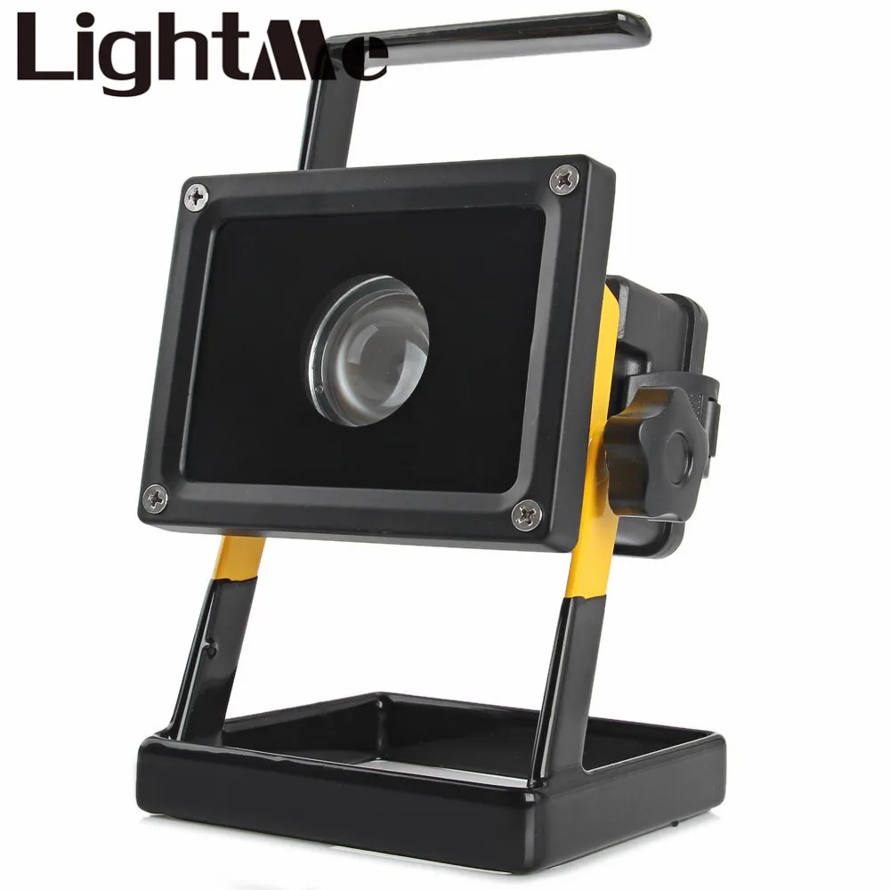 

2016 High Brightness Boruit RJ-2134 LED Spotlight Flood Light Rechargeable 12W 1200LM Water-Resistant Natural White Flood Lights