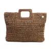 Vintage Bohemian Straw Bag for Women Summer Large Capacity Beach Handbags Rattan Handmade Kintted Travel Bags Bolsas Mujer ► Photo 1/6