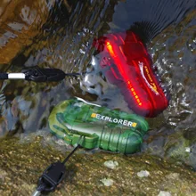 Gerui Double Arc Lighter Windproof Waterproof Electronic USB Recharge Lighter Cigarette Smoking Electric Outdoor Lighter