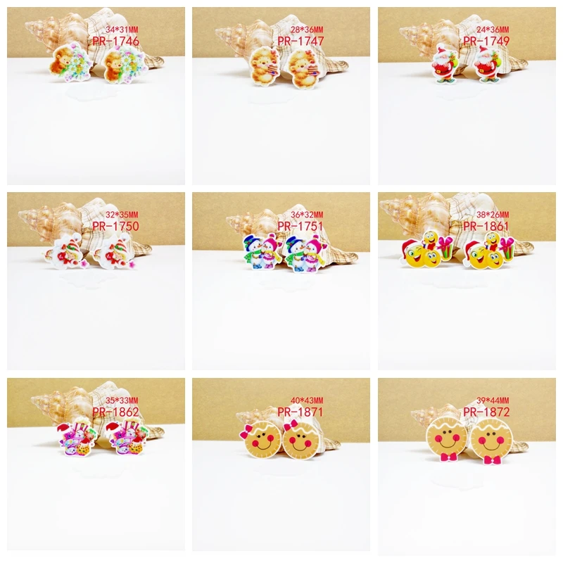 

Free shipping 30 pcs planar resin ribbon christmas resin pr1872