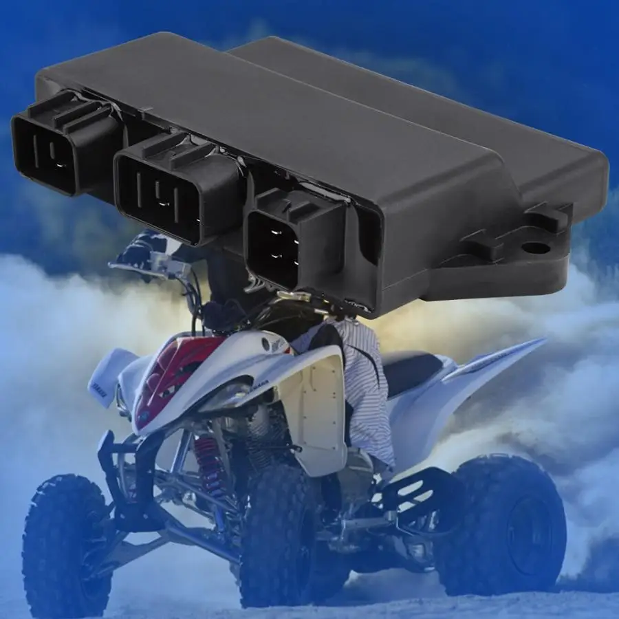 Свечи зажигания Черный Модуль cdi для Yamaha YFM 350 бруин гризли Росомаха 5UH-85540-00-00 ключ зажигания мотоцикла