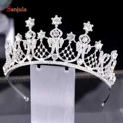 2019 новый кристалл принцесса короны свадебные диадемы брак вечерние Аксессуары; Бесплатная доставка T132