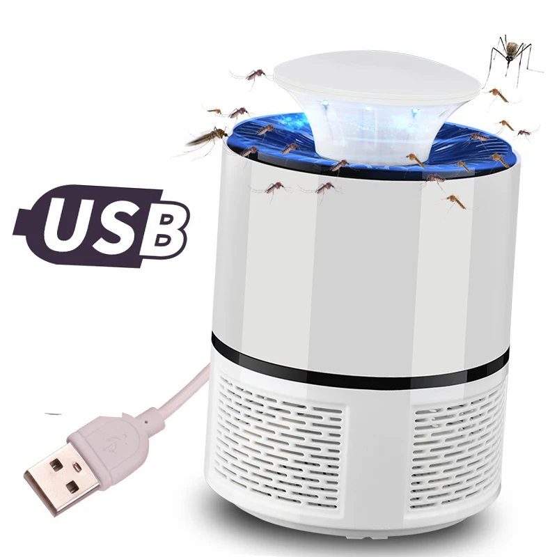 USB бытовой безлучевой светодиодный комаров убийца лампа немой анти сетка от москитов насекомых