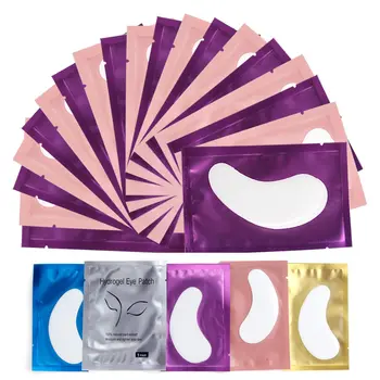 

100/150/200 Pairs Pillows for Eyelash Extension Under Eye Lashes Patches Disposable Mixed Paper Pillow for Eyelashes Makeup Tool