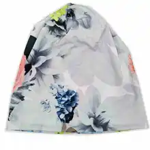 B188019 новейшая хорошая эластичная хлопковая модная Китайская печать картин, очаровательные и удобные шапочки шляпа