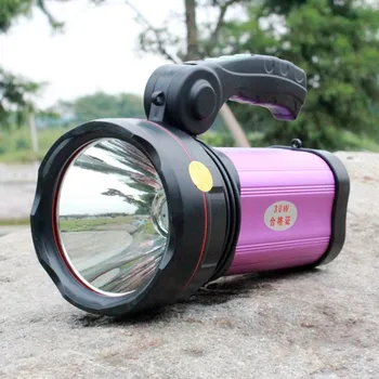 

YUPARD Flashlight Torch Searchlight flood light outdoor fishing camping hunting USB power bank bright XM-L T6 LED 30W spotlight