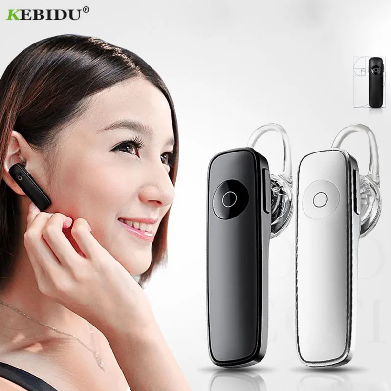 

Kebidu stereo headset bluetooth earphone headphone m165 mini V4.0 wireless bluetooth handfree universal for all phone VS 530