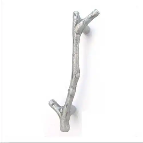 

C:C: 96mm Creative Kitchen Cabinet Handles Cupboard Handles Closet Dresser Handles Drawer Pulls Tree Branch Knobs dark silver