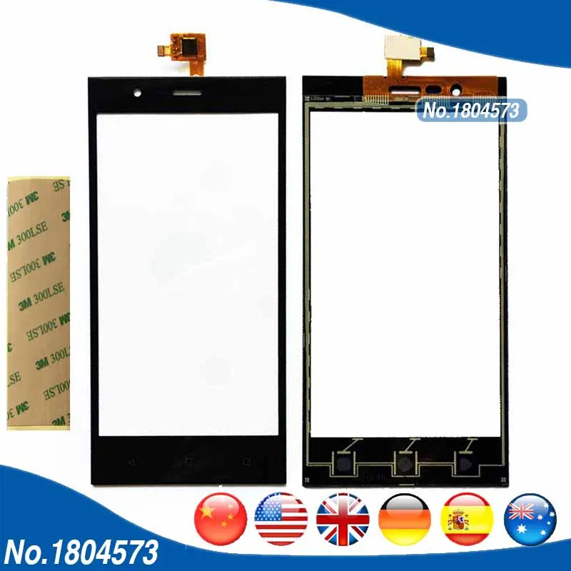 5.0" Touchscreen Sensor For Highscreen Boost 3 Touch Screen Digitizer