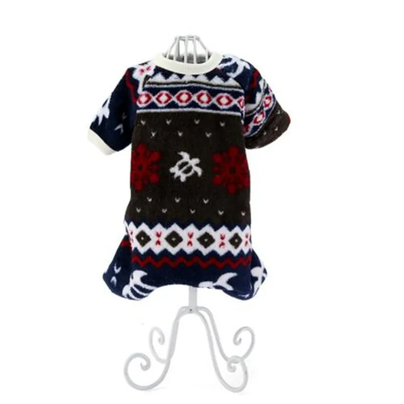 

Dog Jumpsuit For Dogs Print Pet Fleece Pajamas Winter For Small Dogs Pug Chihuahua Shih Tzu Overalls Romper Jumpsuits Clothing