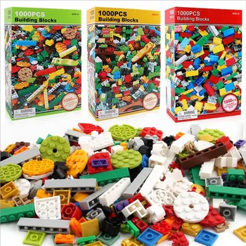 

1000pcs Bricks Designer Creative Classic Brick DIY Building Blocks Educational Toys Bulk For Kids Children Gifts