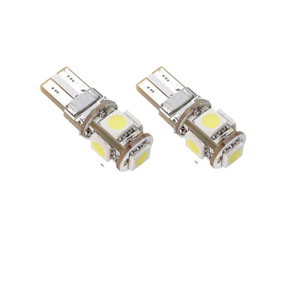 4 X Canbus Error Free White T10 5-SMD 5050 W5W 194 16 Interior LED bulbs  (2)