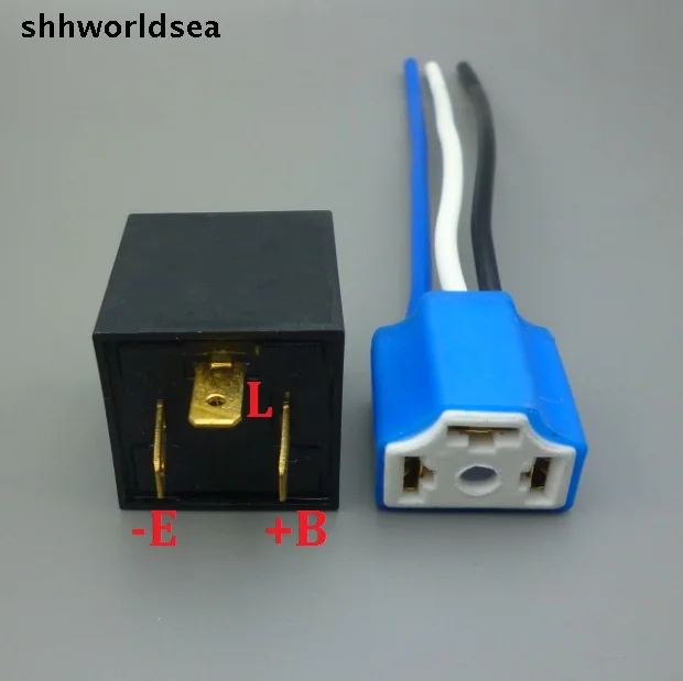 Shhworldsea 1/2/10/50/100 комплект 3-контактное мигающее реле для 12 В 24 стандартное фиксации