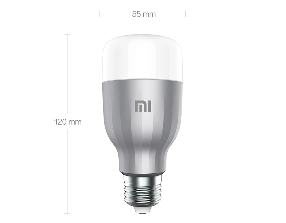Xiaomi Mijia MJDP02YL 220-240V светодиодный E27 1700 K-6500 K регулируемый светильник APP