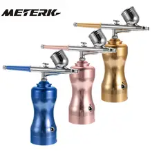 Миниатюрный портативный красивый Аэрограф набор небольшой спрей дозатор набор воздушных компрессоров для художественной живописи ремесло торт Спрей модель