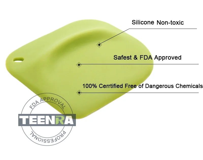 TEENRA 1 шт. пищевой силиконовый скребок для торта мороженое шпатель силиконовый торт более гладкий торт скребок тесто резаки инструменты для выпечки