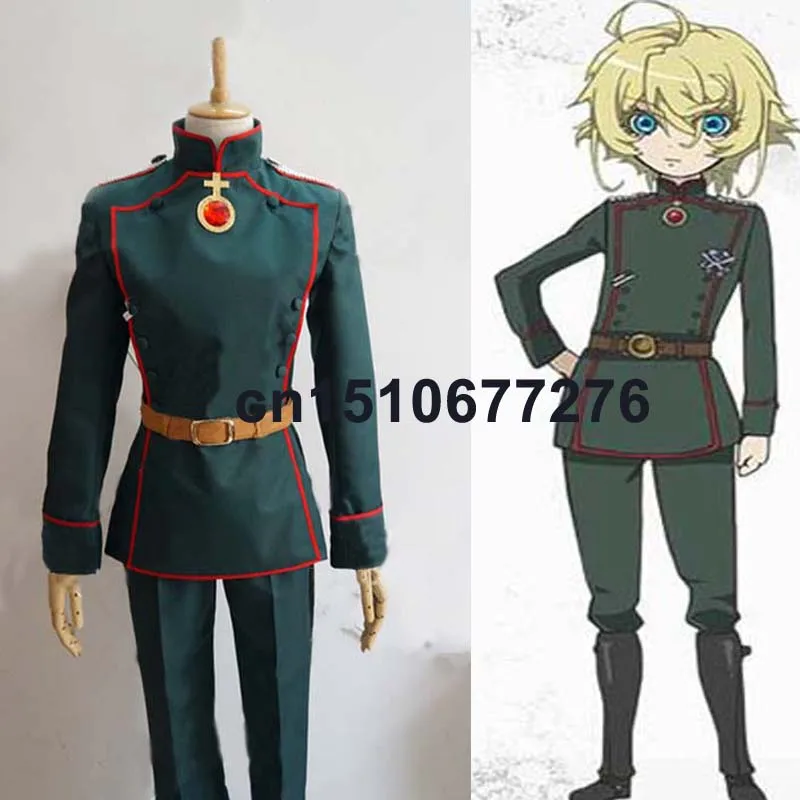 

Костюм для косплея персонажа аниме Сага Таня «зло», Chara Tanya